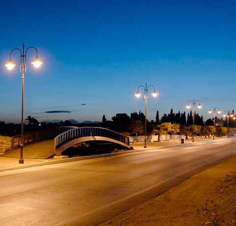 Illuminazione stradale gravina impianti